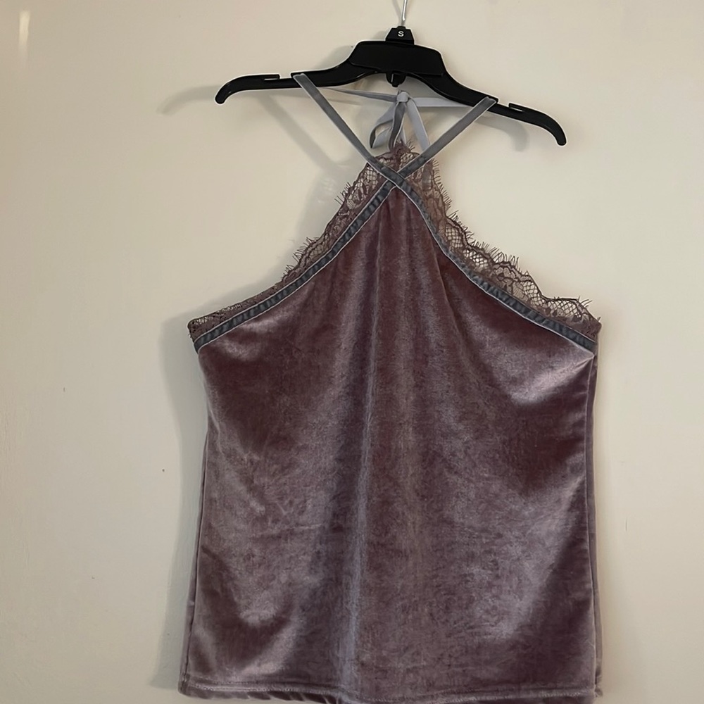 Woman’s Velvet Purple Top